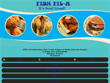 Tablet Screenshot of fishfil-a.com